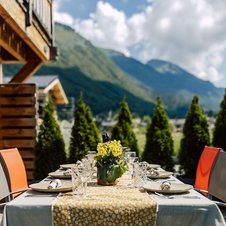 Chalet Soleil D'Or Montriond Exteriör bild