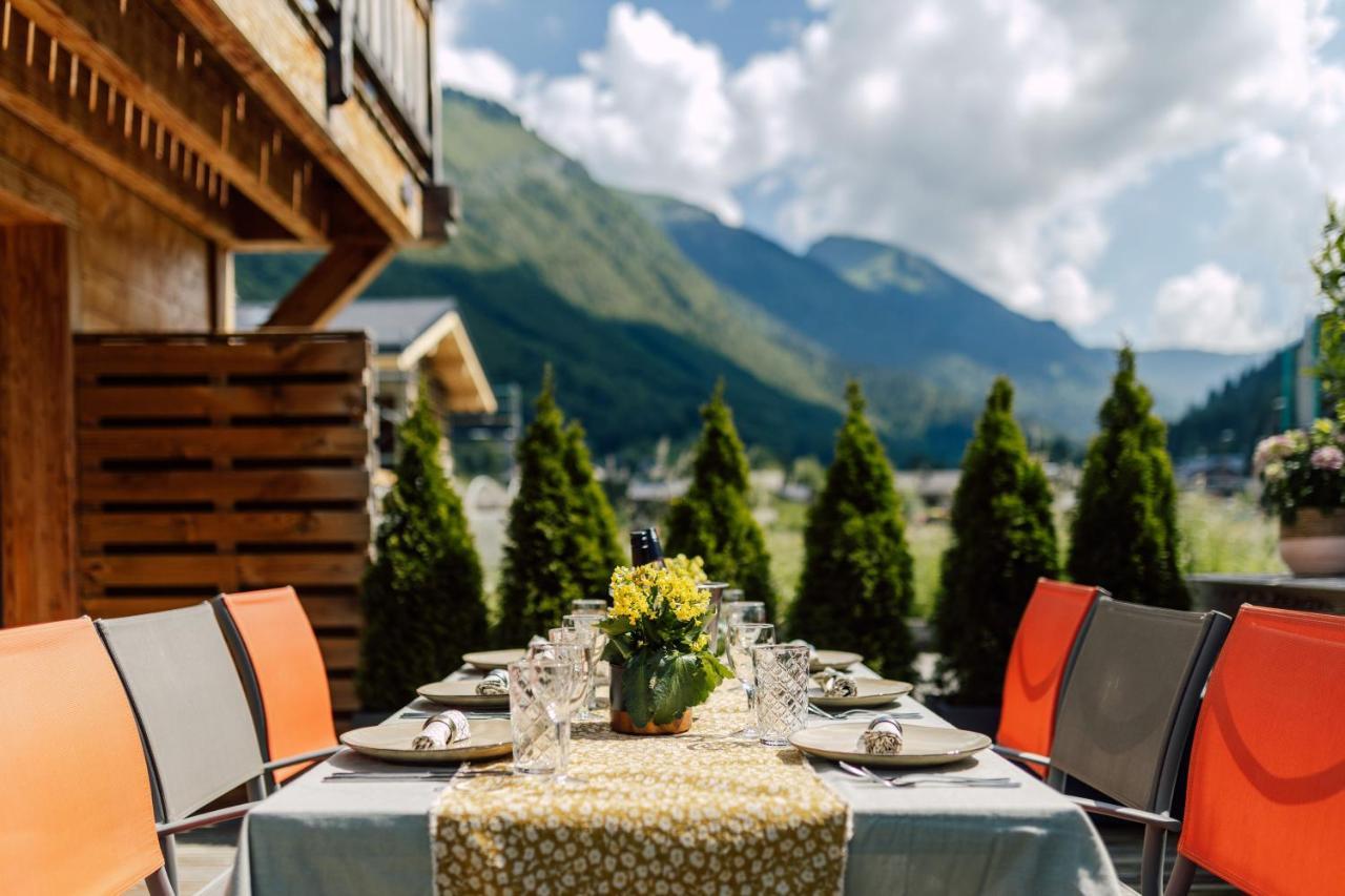 Chalet Soleil D'Or Montriond Exteriör bild